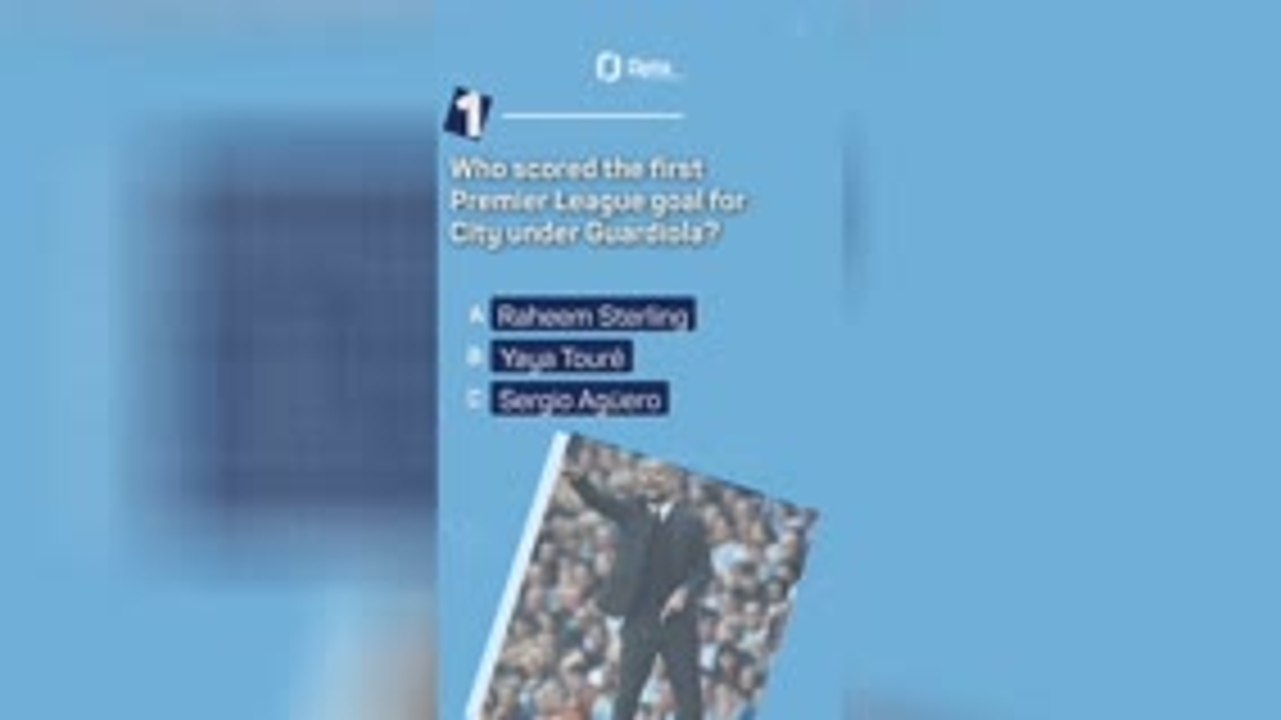 The ultimate Pep Guardiola quiz!
