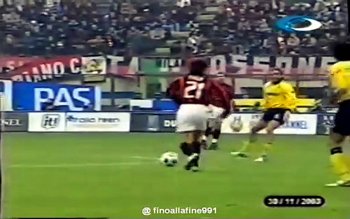 milan modina 2003-04 serie A