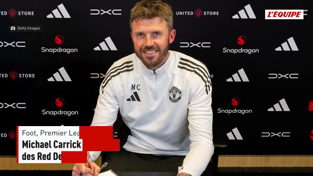 Michael Carrick reste entraîneur de Manchester United jusqu’en 2028 - Foot - Premier League - Manchester United