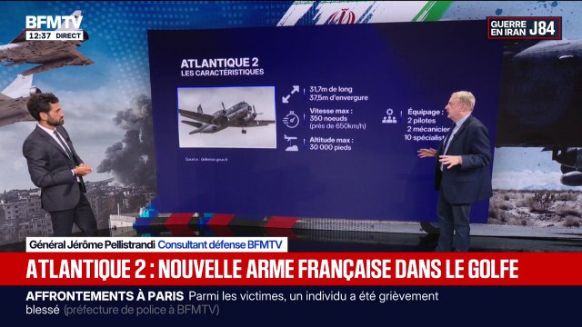 Guerre au Moyen-Orient: qu'est-ce que l'Atlantique 2, l'avion français qui escorte le navire britannique HMS Dragon?