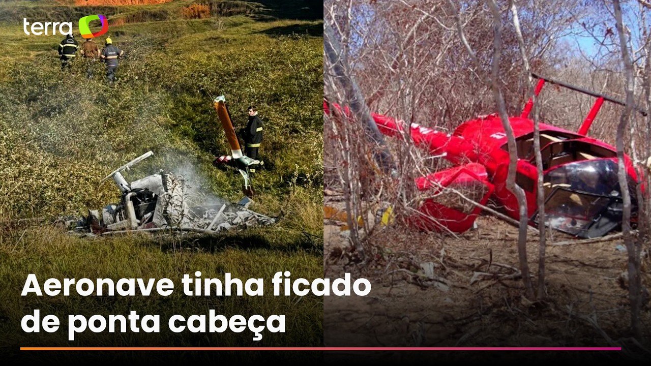 Helicóptero que caiu em SC já havia sofrido outro acidente na Bahia em 2012, diz relatório do Cenipa