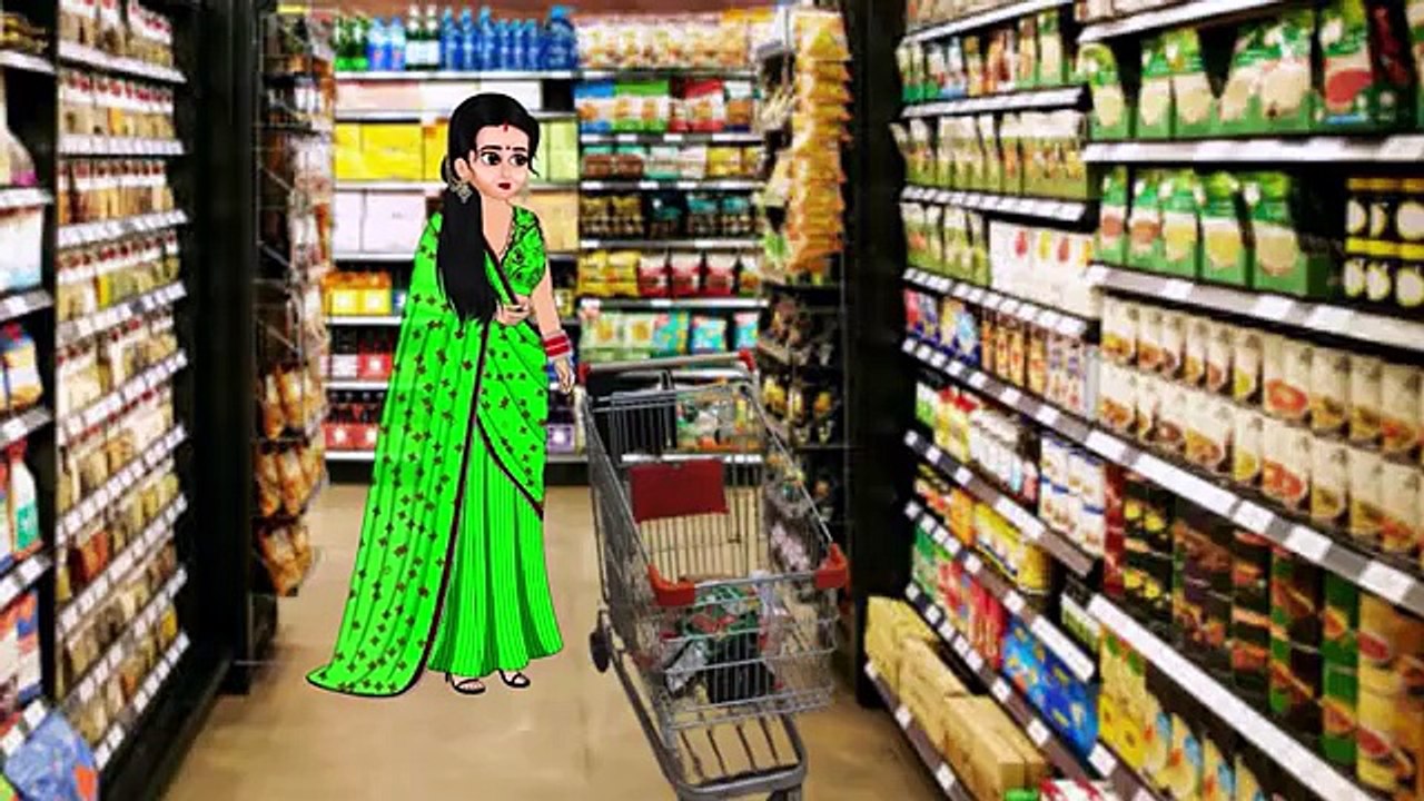 गर्मी में तीन तरह की रसोई||Three types of kitchens in summer||Hindi cartoon stories