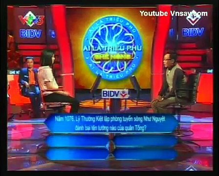 VTV3 - Trích đoạn Ai là triệu phú - Ghế nóng (17/5/2011)