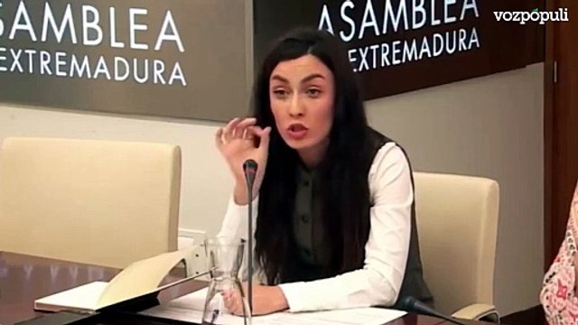 El repaso de la portavoz de VOX en Extremadura al diputado de Unidas Podemos