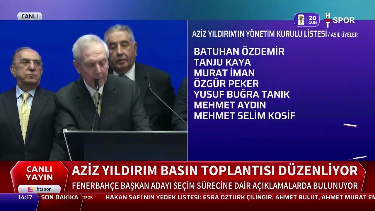 Aziz Yıldırım'dan Ali Koç ve Hakan Safi'ye çağrı geldi