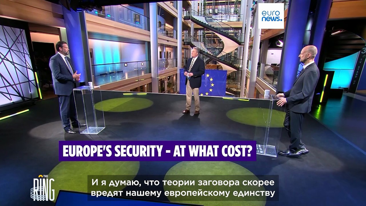 Больше денег на армию — зачем? Евродепутаты спорят о военных расходах Европы в программе The Ring