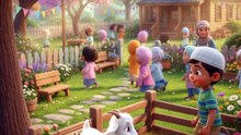 Good Manners with Animals 🐐❤️ | Islamic Moral Story for Kids | Kindness & Care