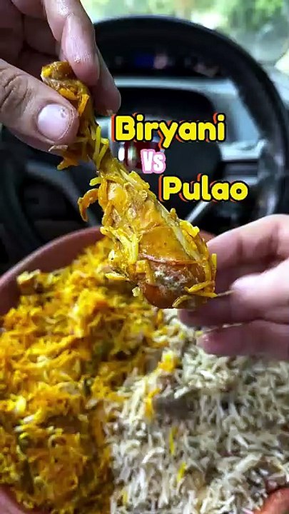 When you cant decide.! Go for both 😍🏻1. Chicken Biryani- Spicy rice with soft juicy chicken2