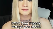 POV: Your friends warned you about girls like me… but you still can’t look away
