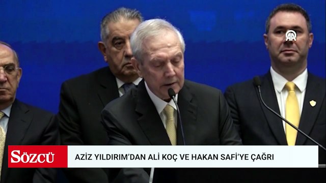 Fenerbahçe Kulübü Başkan Adayı Aziz Yıldırım'dan Ali Koç ve Hakan Safi'ye birlik çağrısı