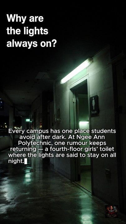 Why This School Toilet Light Stayed On 24/7 | Haunted Loyang Secondary School