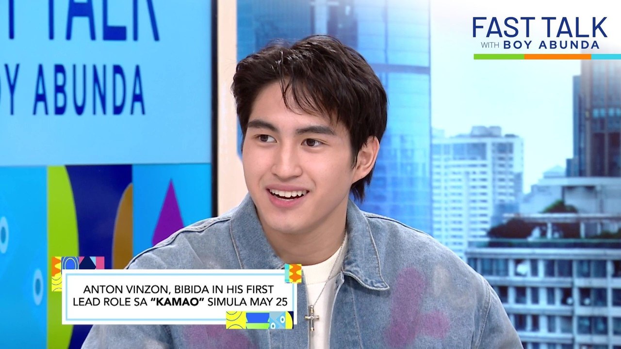 Fast Talk with Boy Abunda: Anton Vinzon, bibida sa kanyang unang lead role! (Episode 859)