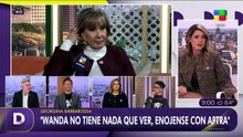 Georgina Barbarossa reveló cómo es su actual relación con Wanda Nara tras el escándalo por el Martín Fierro