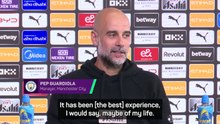 Guardiola says City job was best experience of his life