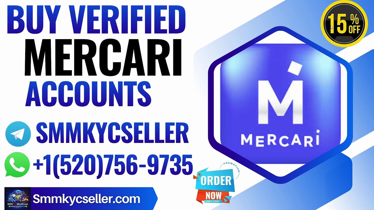 Premium Aged Mercari Accounts with Verification