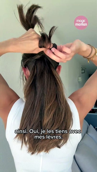 Voici comment faire une queue-de-cheval stylée en 3 minutes