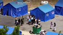 Ливан открывает палаточный лагерь на набережной Бейрута: удары Израиля лишили жилья миллион человек