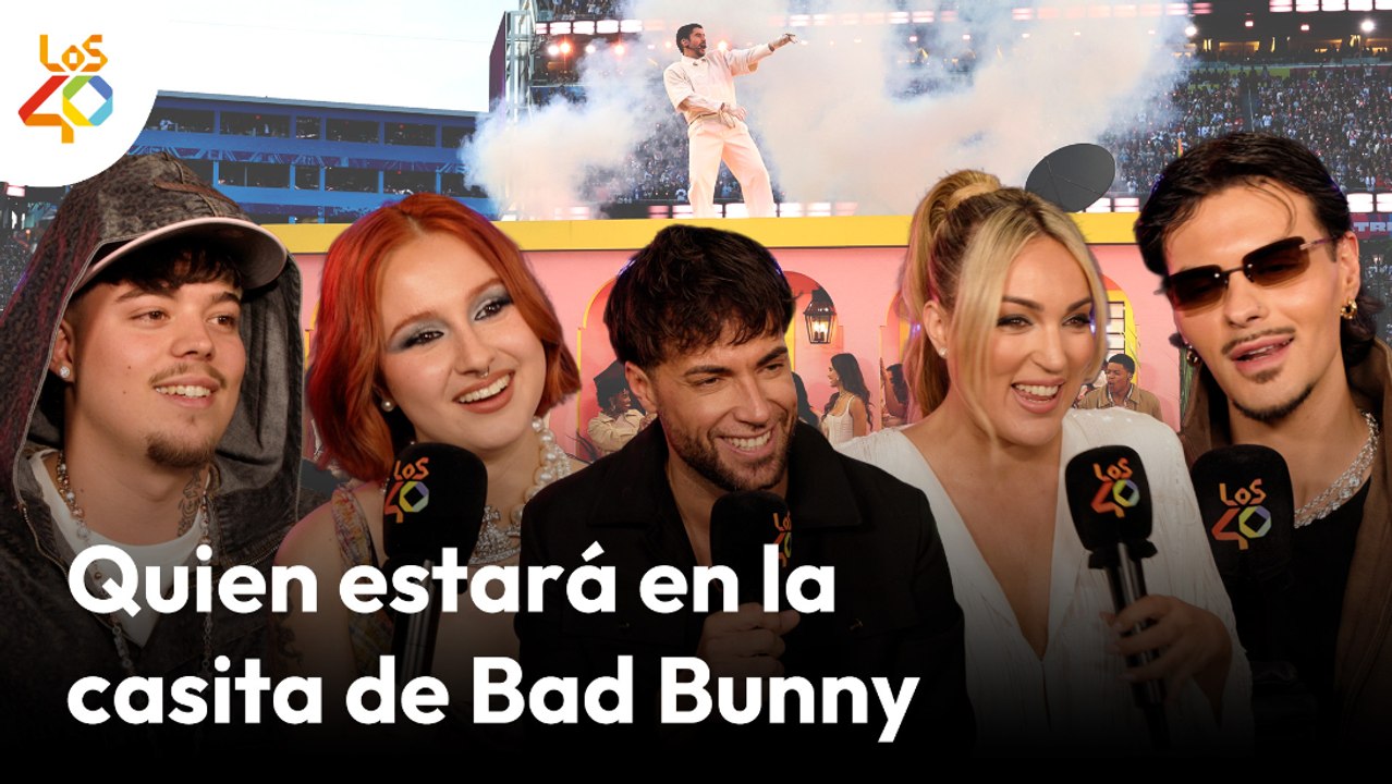 'La Casita' de Bad Bunny en España: Raphael, Los Morancos y otras apuestas locas | LOS40