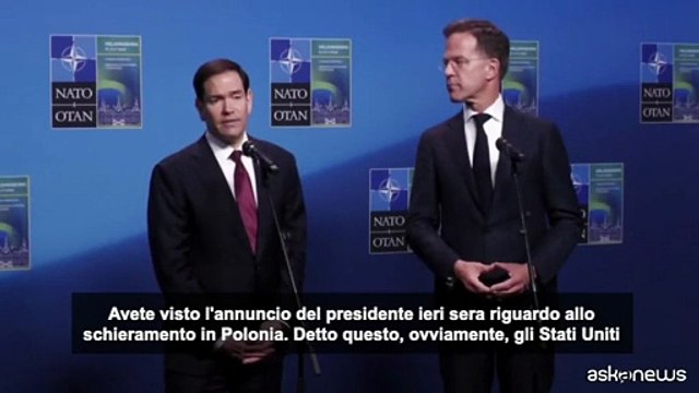 Nato, Rubio: ritiro truppe Usa da Europa non è misura punitiva