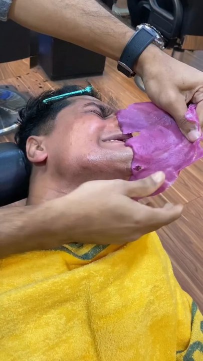 I try new mask