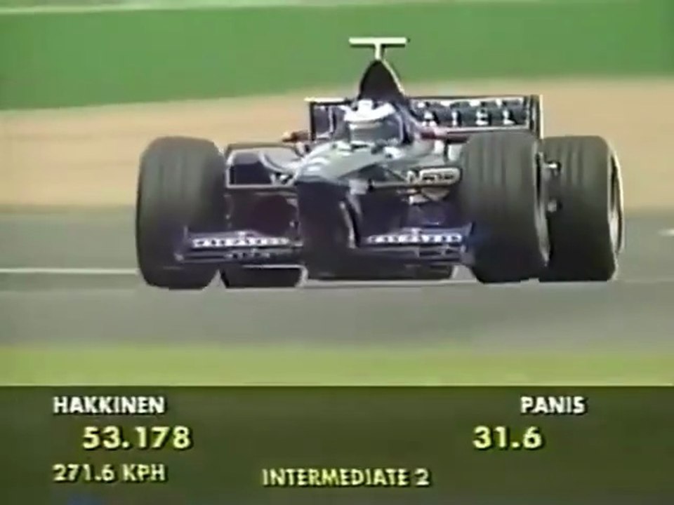 F1 – Olivier Panis (Prost Peugeot V10) lap in qualifying – France 1998