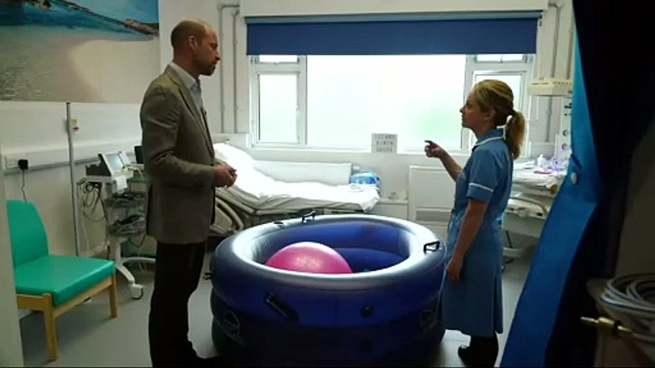 Prince William visits Isles of Scilly hospital