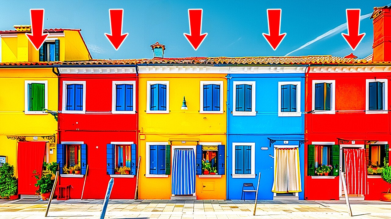 Sweet Surprises: Colorful Transformations in Towns