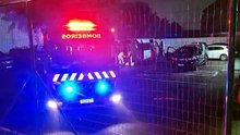 Bombeiros são acionados para realizar abertura de van com fundo falso durante abordagem do BPFRON