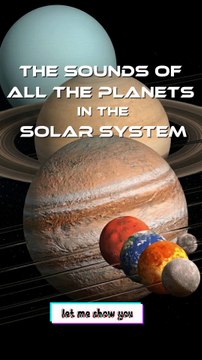 Real Sounds of Planets Part 3 Saturn, Uranus, Neptune, Pluto | Space Sounds NASA