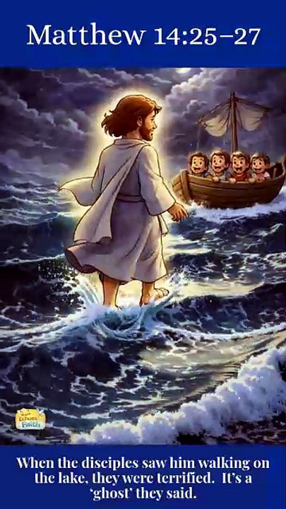 Jesus Walks on Water| Matthew 14:27