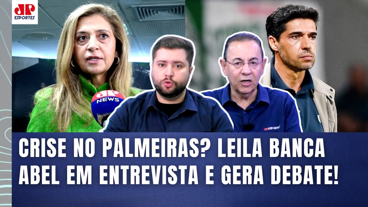 "HONESTAMENTE??? EU TENHO MUITAS DÚVIDAS se o PALMEIRAS..." | CRISE? | ABEL É BANCADO POR LEILA!