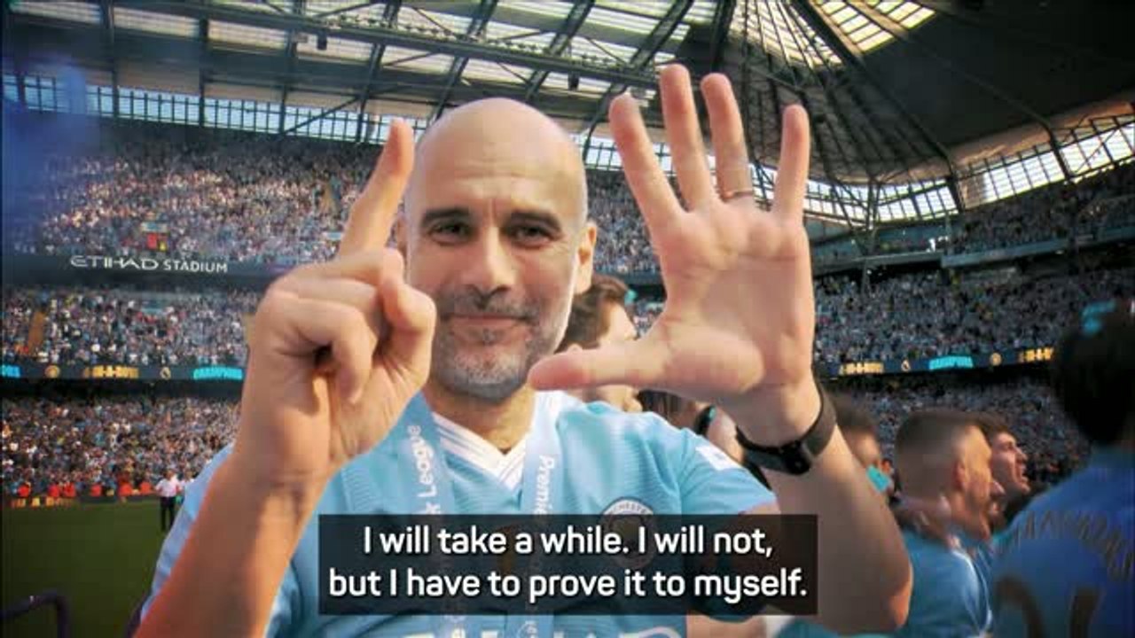 One last Pep talk: Guardiola on City farewell
