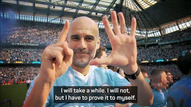 One last Pep talk: Guardiola on City farewell