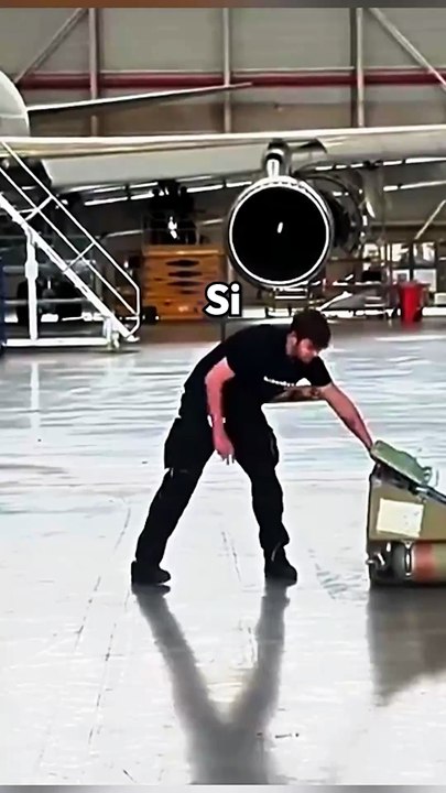 Les toboggans d'avions sont fous !