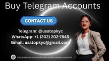 ➤Telegram Top 12 Sites to Buy Telegram Accounts with Real Users@usatopkyc ➤WhatsApp +1 (202) 202-7845 ➤Gmail usatopkyc@gmail.com