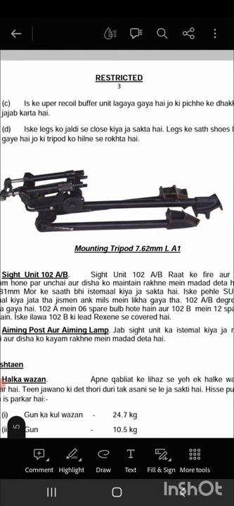 7.62 mm MMG KI VISHESTAYEN .
