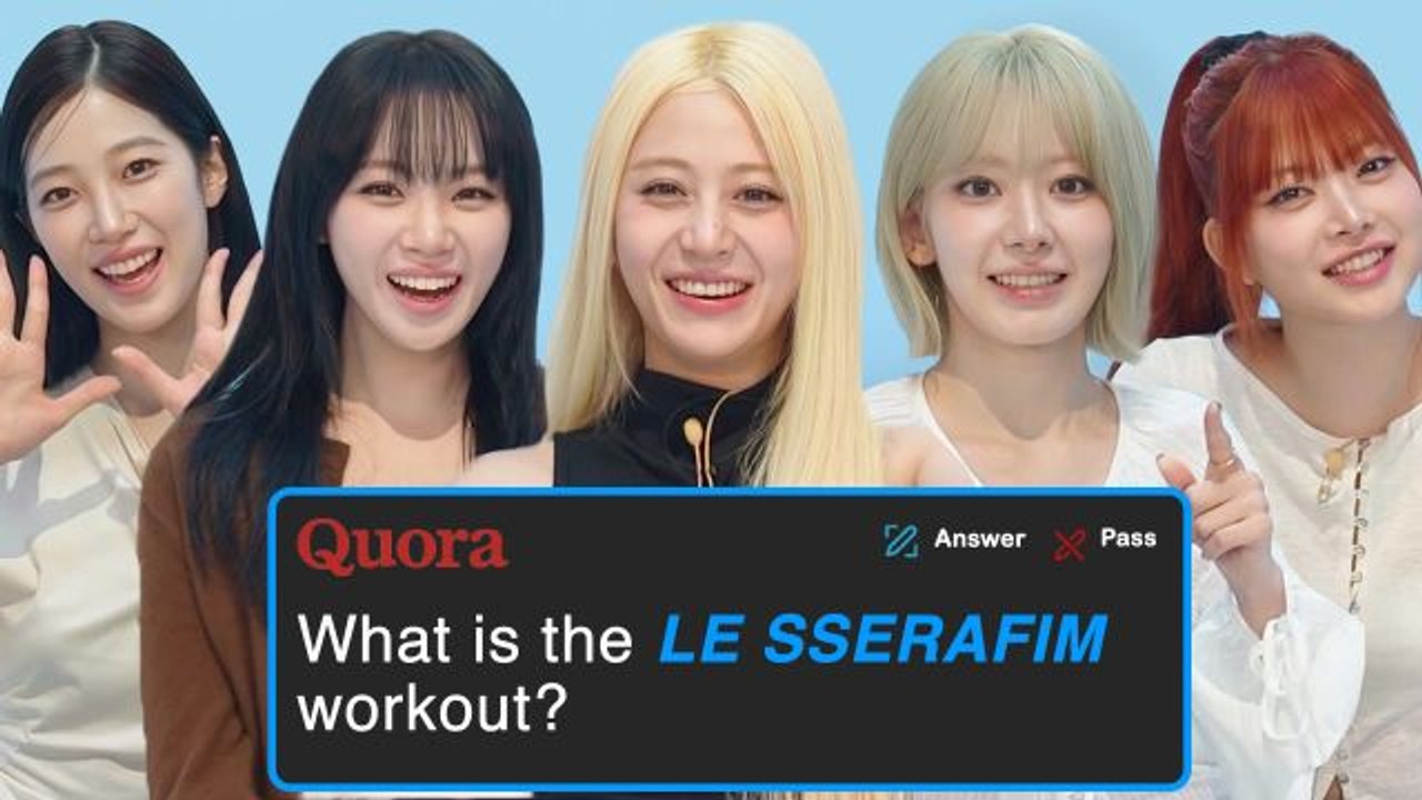 LE SSERAFIM (르세라핌) Reply To Fans Online
