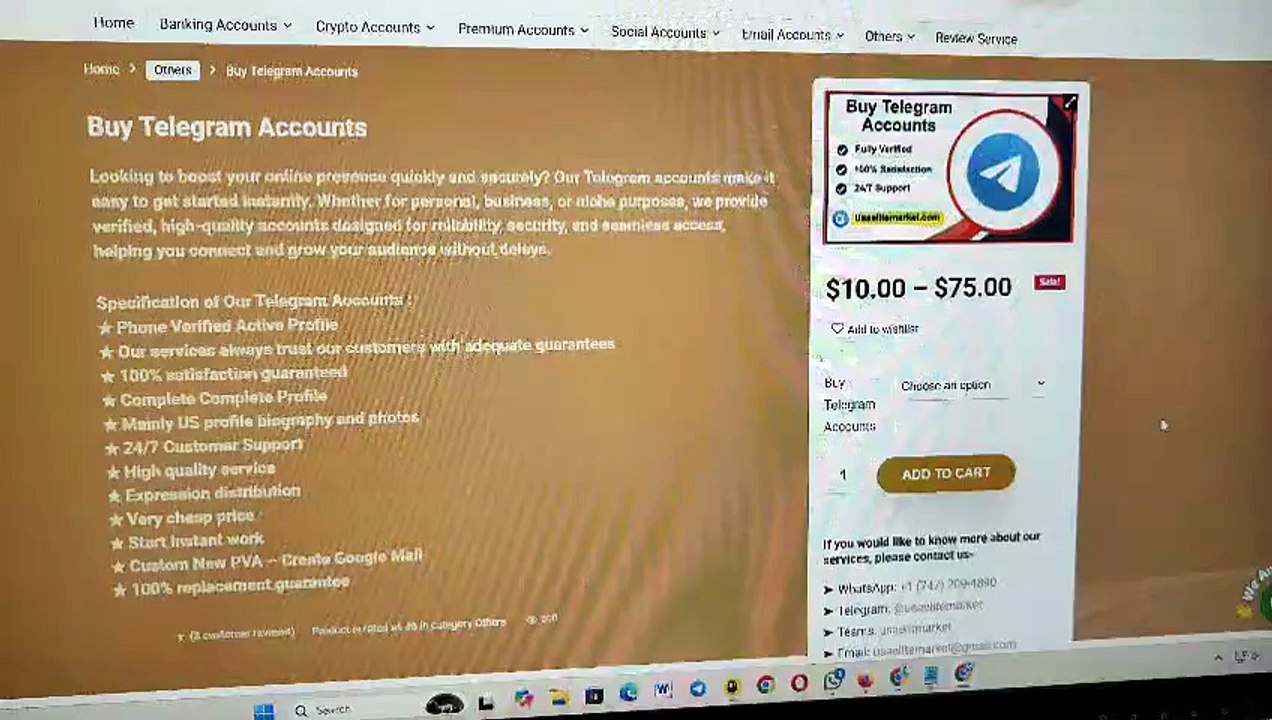 Trusted —Top 25 Platforms to Buy Telegram Accounts In This Year