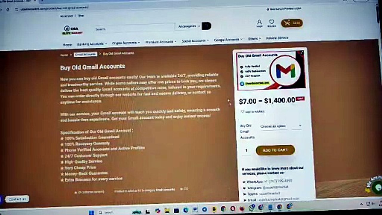 Best 5 Sites To Buy Gmail Accounts (Old and New)