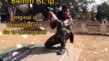 84 mm rl ip video.84mm rl ka firing position, bharna khali karna, ffire aur mismire hone par karwaiire aur mi