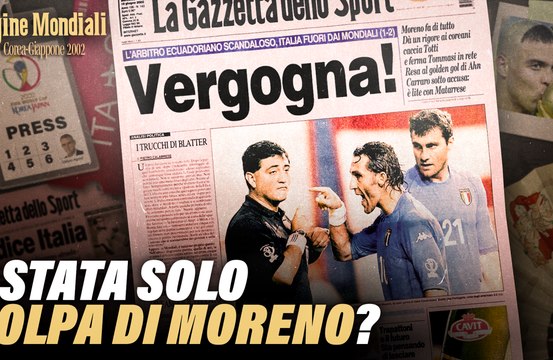 Pagine Mondiali, Corea-Giappone 2002: il retroscena su Byron Moreno
