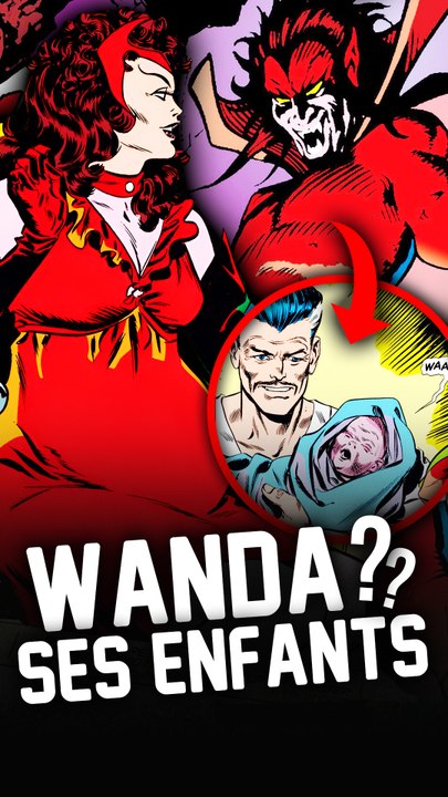 Comment Wanda Maximoff a créé ses Enfants ? (Les fragments de Méphisto)
