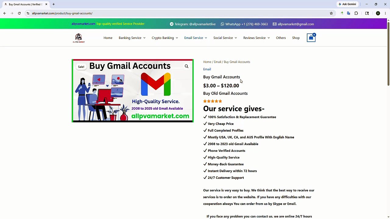 The Ultimate Guide to Aged in 2025 Old Gmail accounts ...
