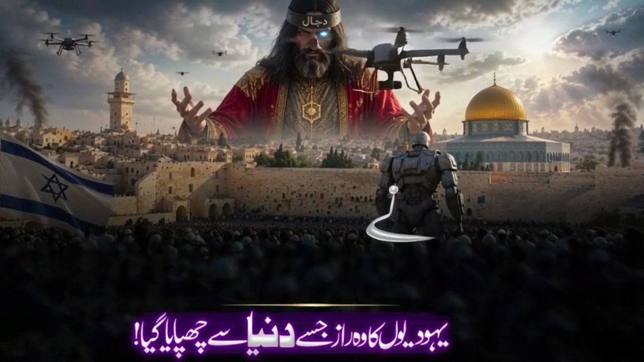 Israel Ka Shaitani Mansuba _ Dajjal, AI Aur Golem Ka Khofnaak Raaz - Noor TV