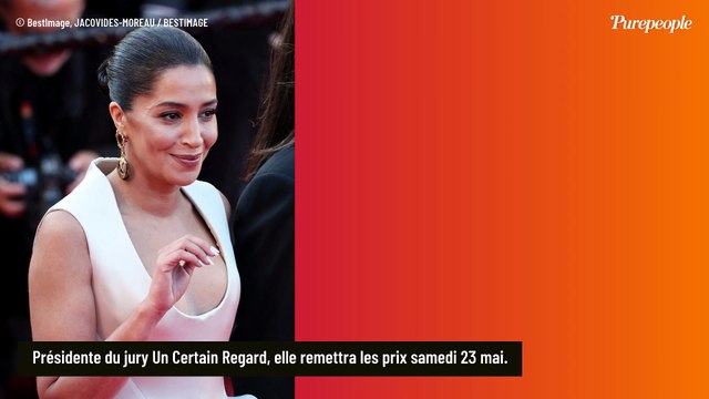 Leïla Bekhti rend hommage à Audrey Hepburn à Cannes : l'actrice sublime dans une robe noire dotée d'un nœud XXL
