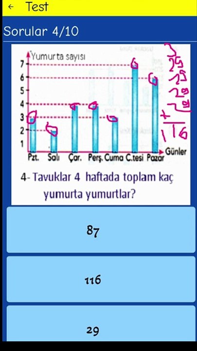 9.3- Veri Toplama ve Değerlendirme - 2. Sınıf Matematik