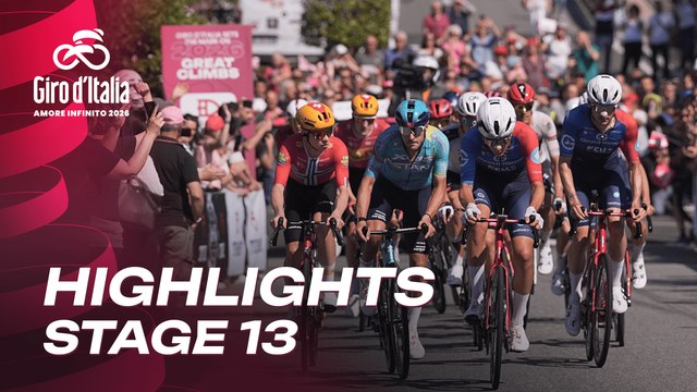 EXPLOSIVE ACTION IN THRILLING GIRO D’ITALIA STAGE!!!😮‍💨😱| Giro d'Italia 2026 - Stage 13 | Highlights