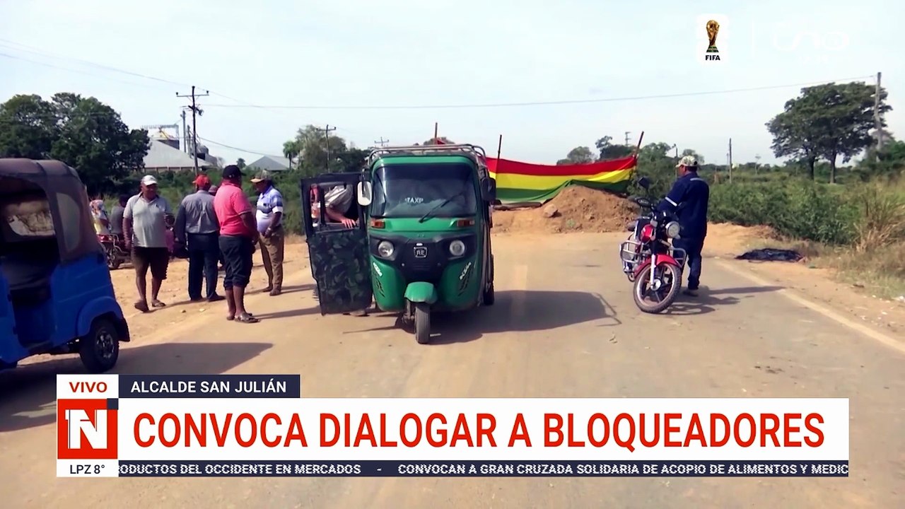 CONVOCA A DIALOGAR CON BLOQUEADORES