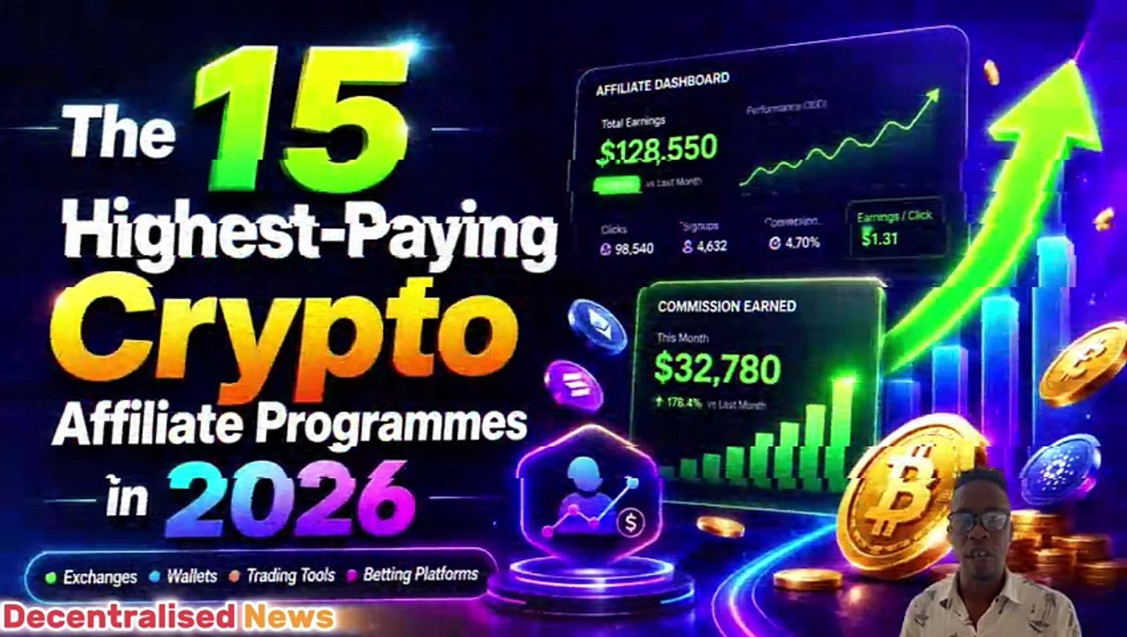 Highest-Paying Crypto Affiliate Programmes in 2026 Revealed