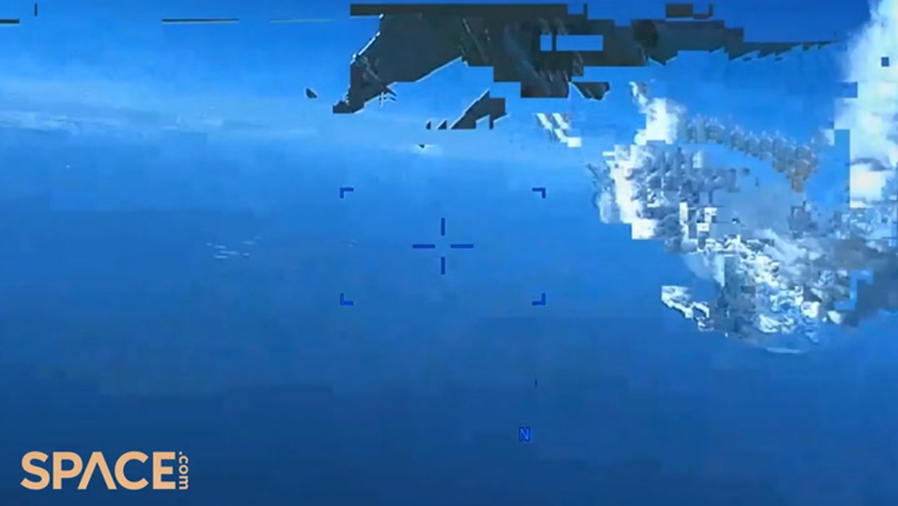 Video Captures:Two Russian Su-27 Aircrafts Intercepting A US MQ-9 Drone